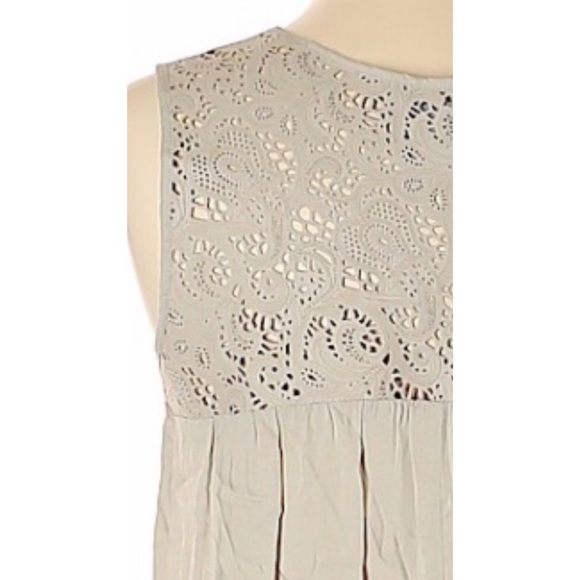 NEW PJK PATTERSON J Kincaid Leather & Rayon Sleeveless Size M - Picture 2 of 5